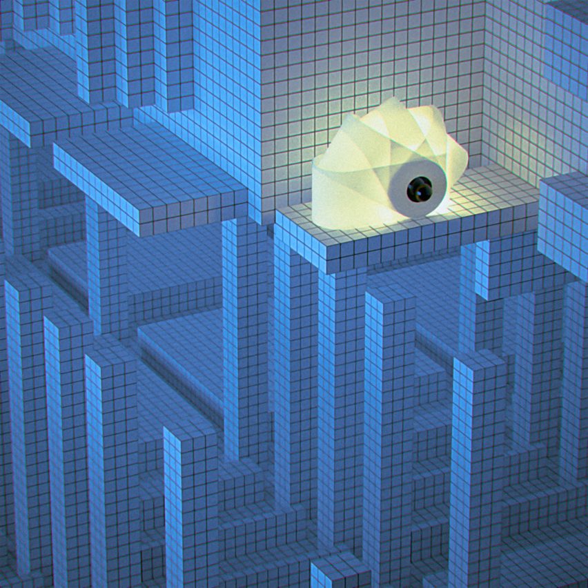 The renderings are compiled in a video with sound and effects