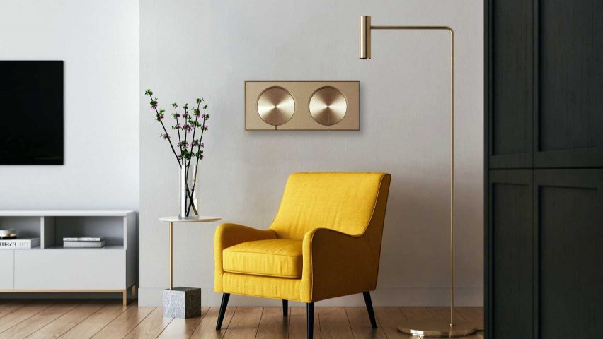 Diode by Mina Morcos tape recorder and speaker on the Dezeen and LG Display OLED Go competition shortlist