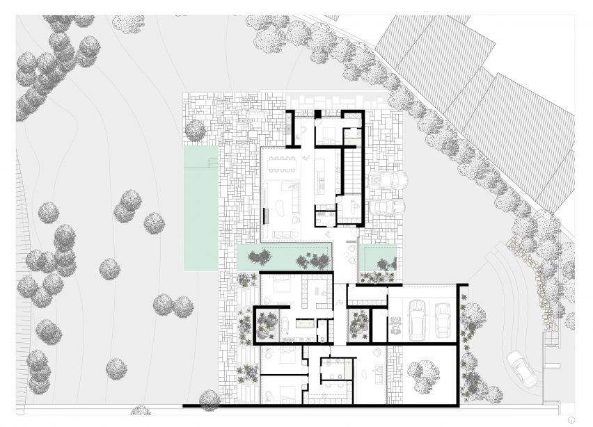 Drawing Cork Trees House