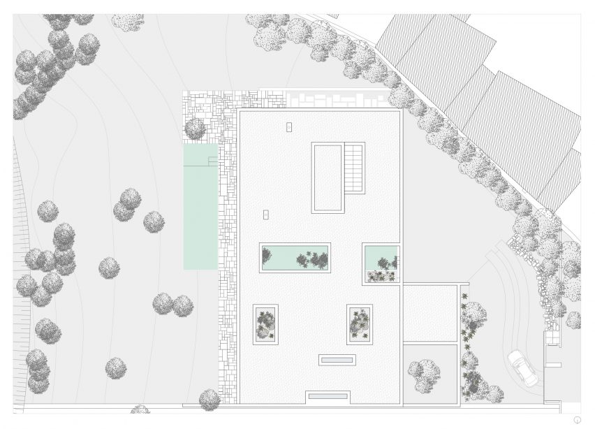 Drawing Cork Trees House