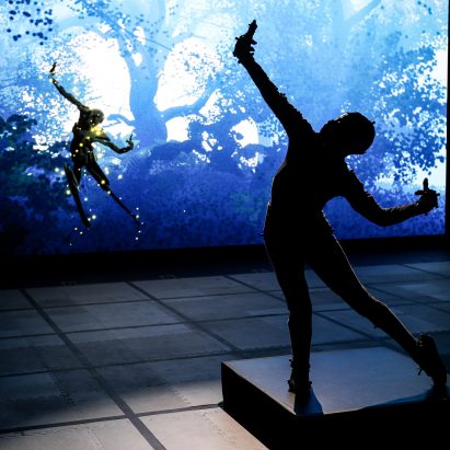 Rehearsal for the Royal Shakespeare Company's virtual play Dream