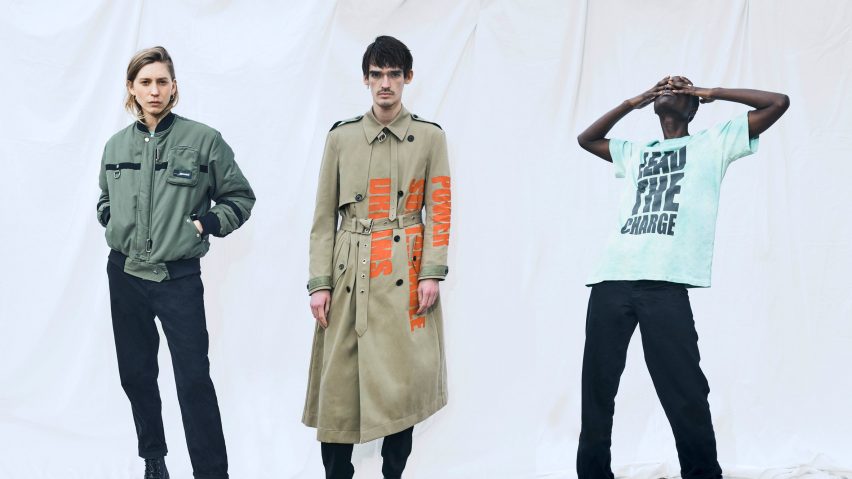 Photosynthetic clothing from capsule collection by EgonLab and Post Carbon Lab in collaboration with DS Automobiles
