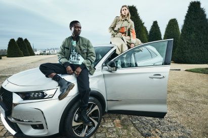 Carbon capturing clothing from capsule collection by EgonLab and Post Carbon Lab in collaboration with DS Automobiles
