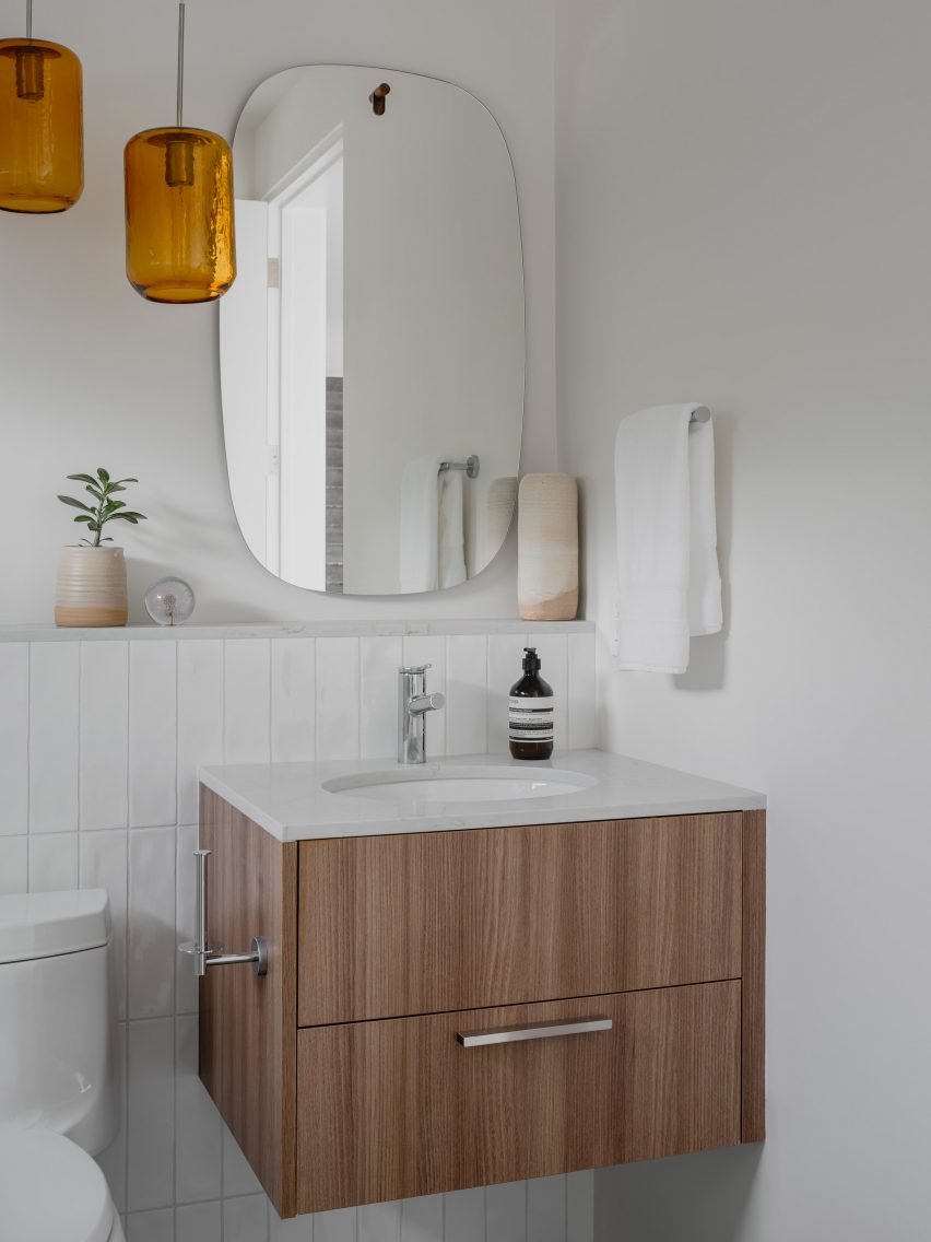 The house's bathroom
