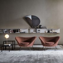 D.154.2 armchair by Gio Ponti for Molteni&C