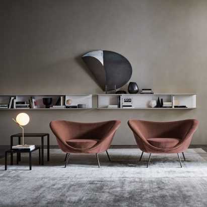 D.154.2 armchair by Gio Ponti for Molteni&C