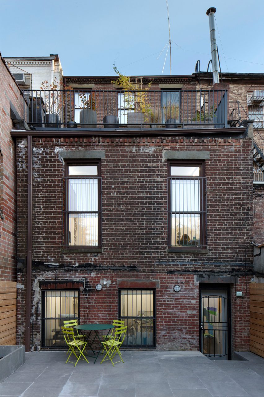 GRT Architects designed the home with access to the garden