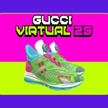 Gucci Virtual 25 trainer in collaboration with Wanna