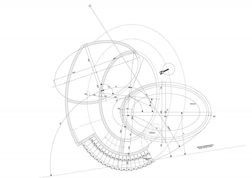 Guðlaug Baths by Basalt Architects lower pool level plan