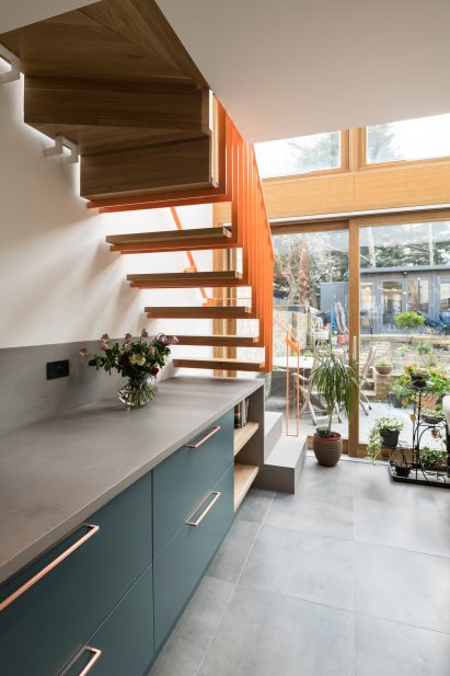 Kitchen of Haringey Glazed Extension by Satish Jassal Architects