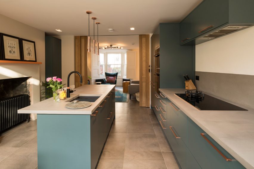 Kitchen in Haringey Glazed Extension by Satish Jassal Architects