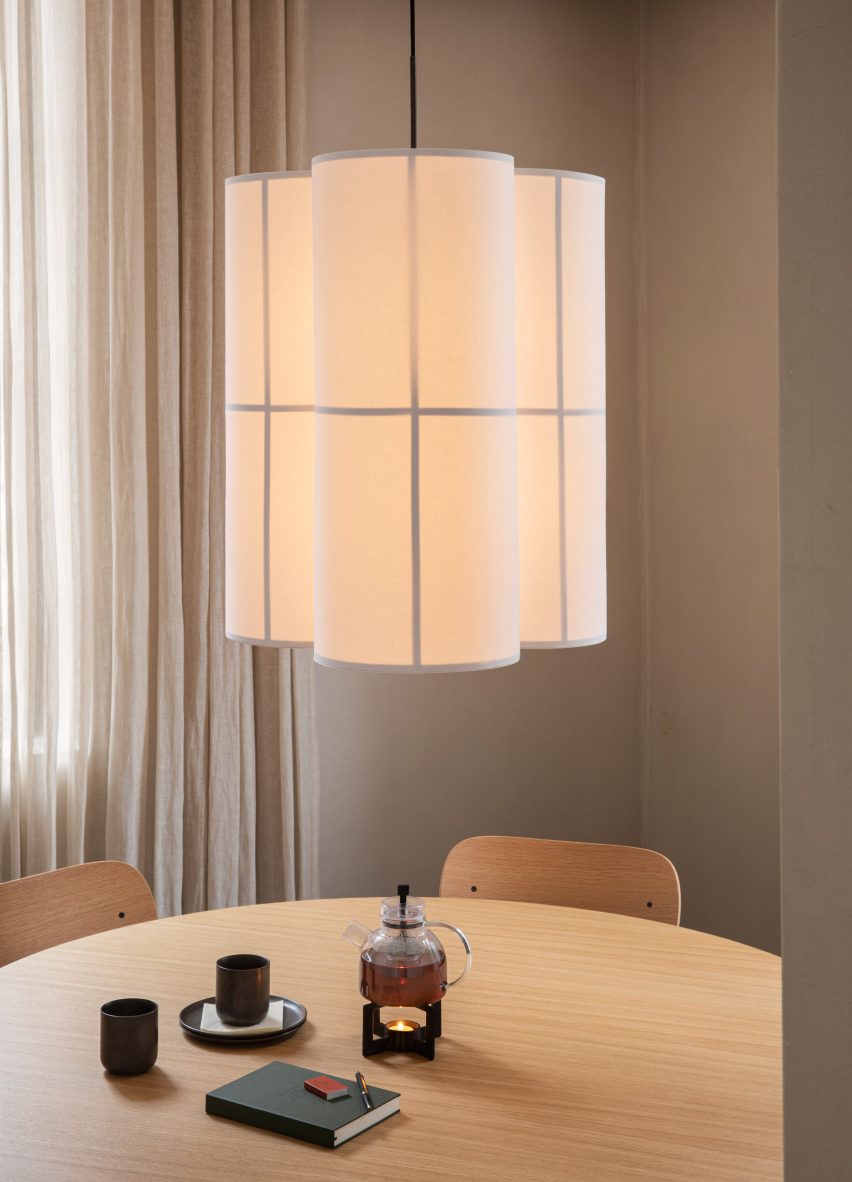 Hashira lanterns by Norm Architects for Menu