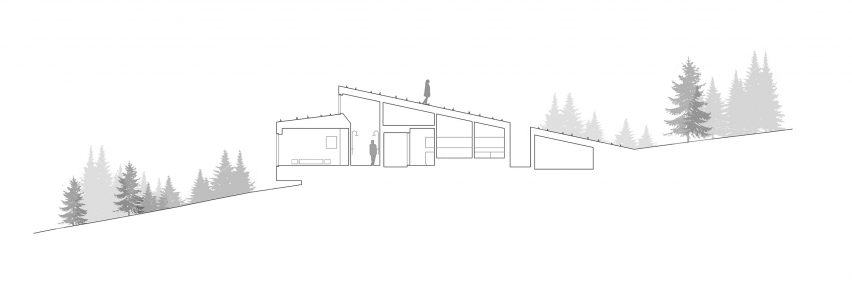 Section of Holiday Home by Thingvallavatn by KRADS