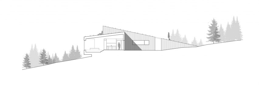 Section of Holiday Home by Thingvallavatn by KRADS