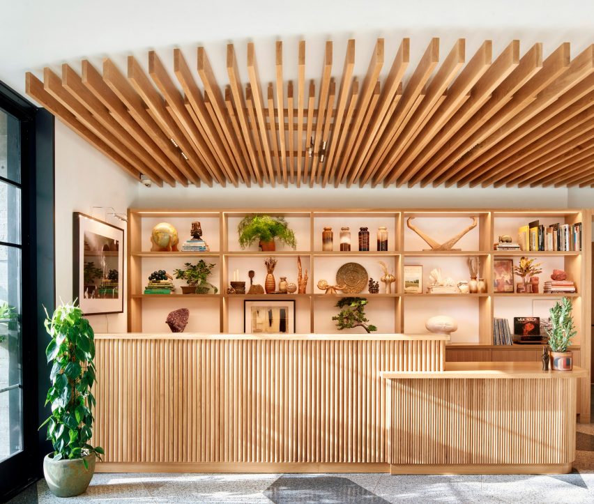 Hotel Magdalena is designed to look like a Texan lake house