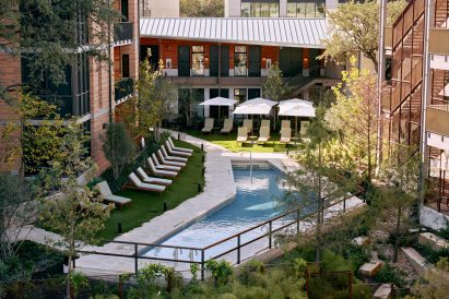 Hotel Magdalena's swimming pool