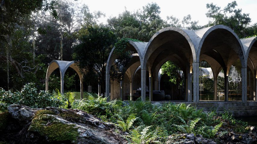 House of Four Gardens by Marc Thorpe