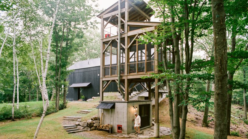 Sauna Tower in New York State