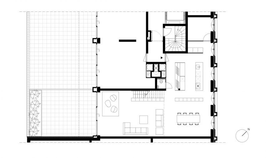 Plans for Home of the Arts apartment in Amsterdam