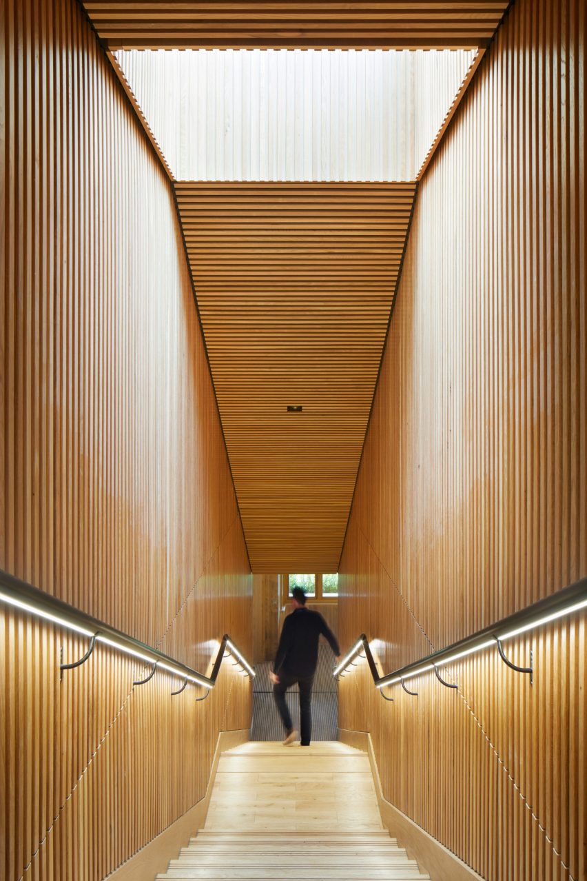Ibstock Place School Refectory in Roehampton by Maccreanor Lavington