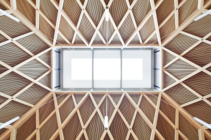 Roof light at Roehampton school