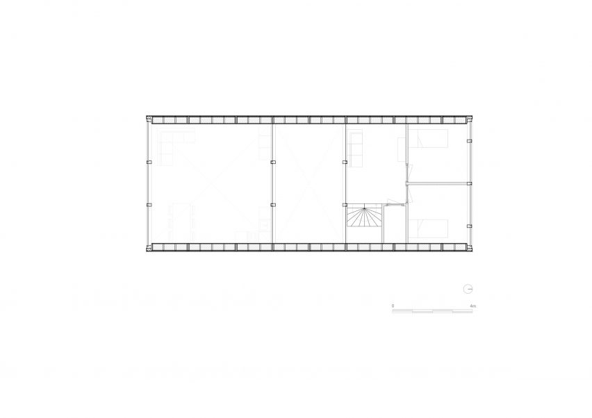 First floor plan for Indigo by Woonpioneers