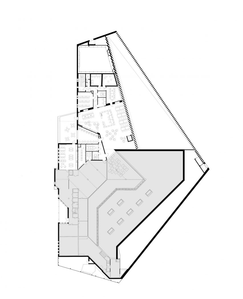 Kirkkonummi library by JKMM Architects plans