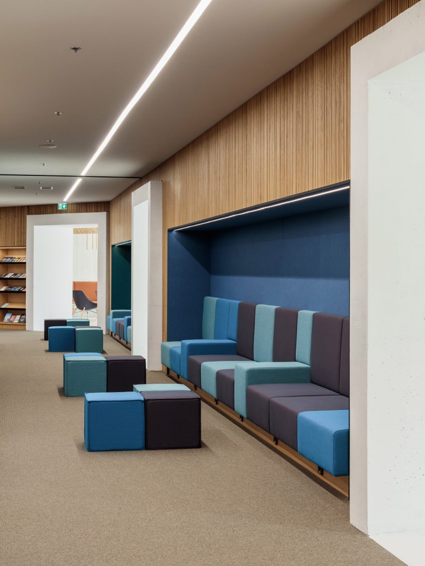 Kirkkonummi library by JKMM Architects plans