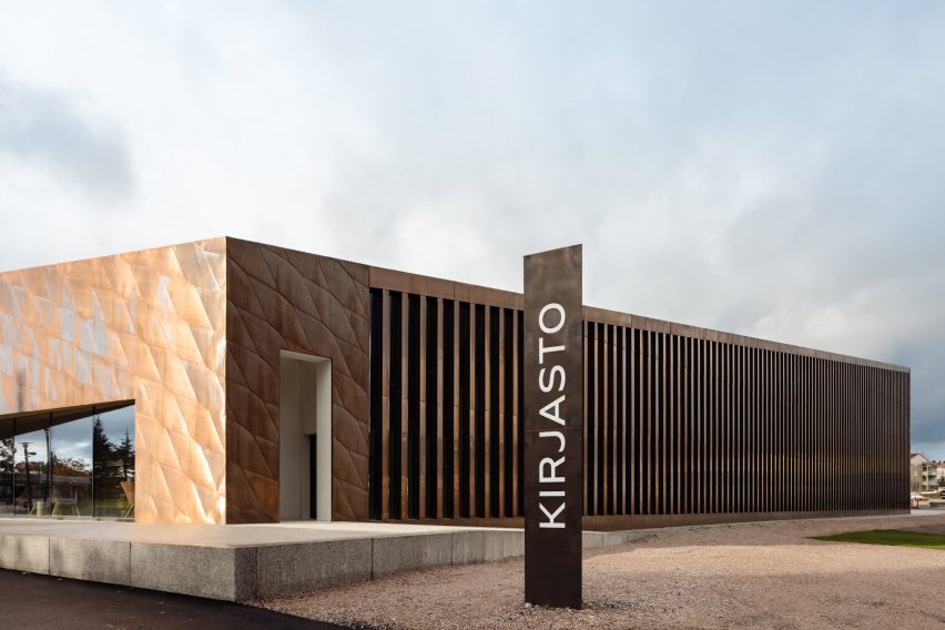 Kirkkonummi library by JKMM Architects plans