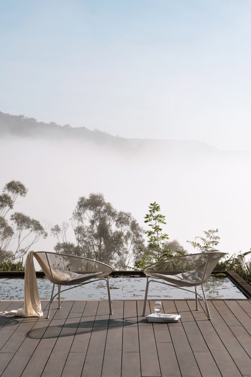 Luna outdoor chair by Charles Wilson for King