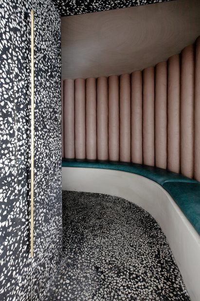 Terrazzo waiting area