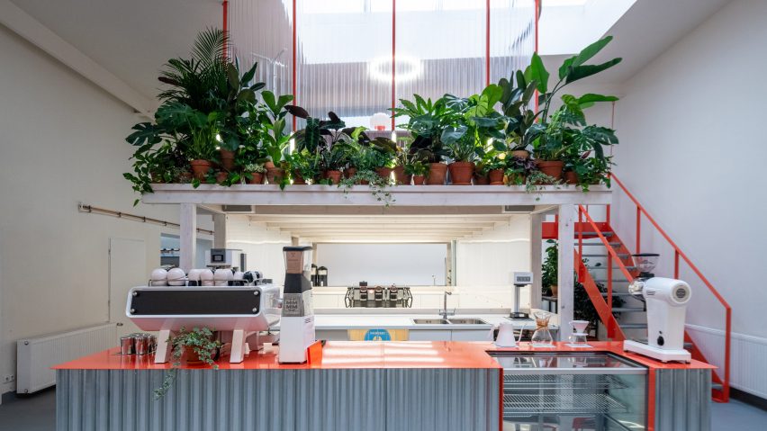 Grounds Coffee Hub in Prague by Kogaa