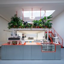 Grounds Coffee Hub in Prague by Kogaa