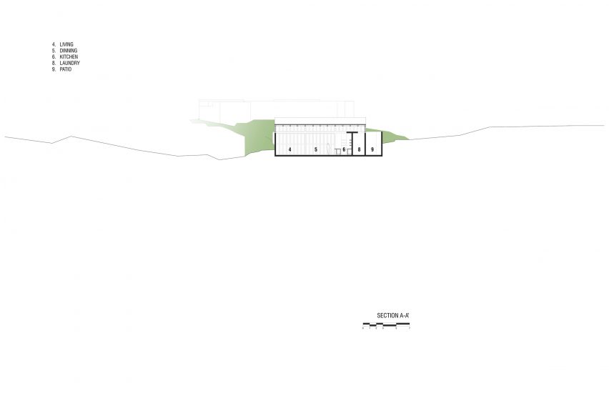 Section A-A plans