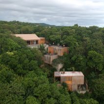 La Extraviada is nestled on a hillside
