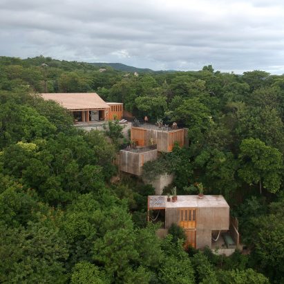 La Extraviada is nestled on a hillside