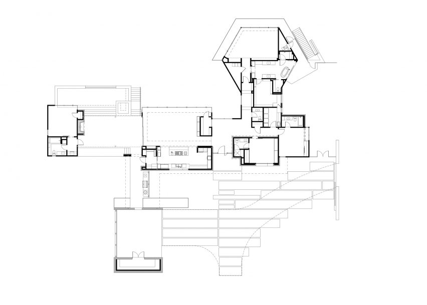 The Ski Slope Residence floor-plan