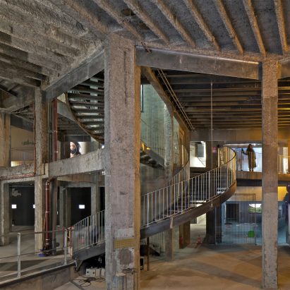 The basement of the Palais de Tokyo in France
