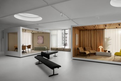 Display rooms in Lammhults showroom