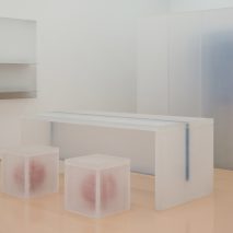 Interior of Lika Lab boutique by Say Architects