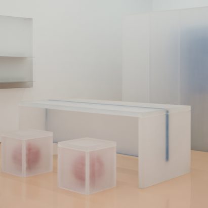 Interior of Lika Lab boutique by Say Architects