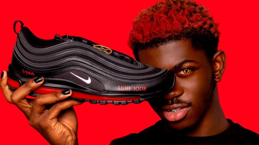 Satan Shoes by Lil Nas X and MSCHF