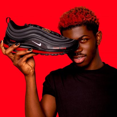 Satan Shoes by Lil Nas X and MSCHF