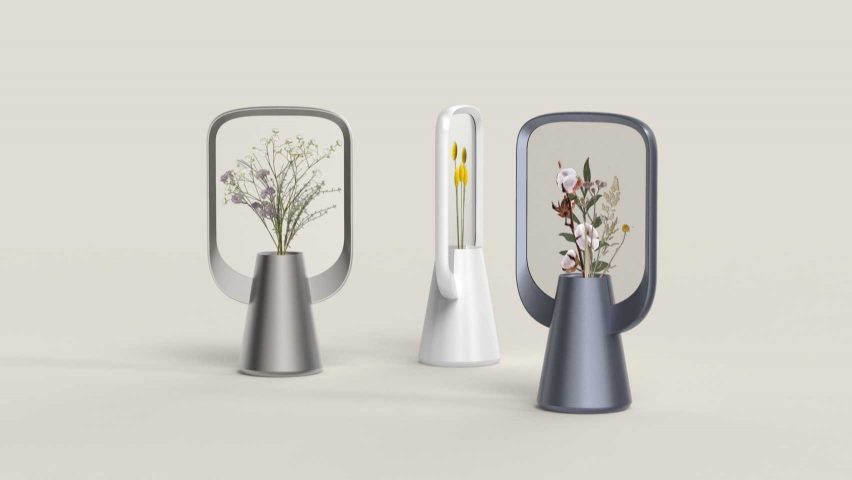 Lily by Sinan Anayurt virtual plant on the Dezeen and LG Display OLED Go competition shortlist