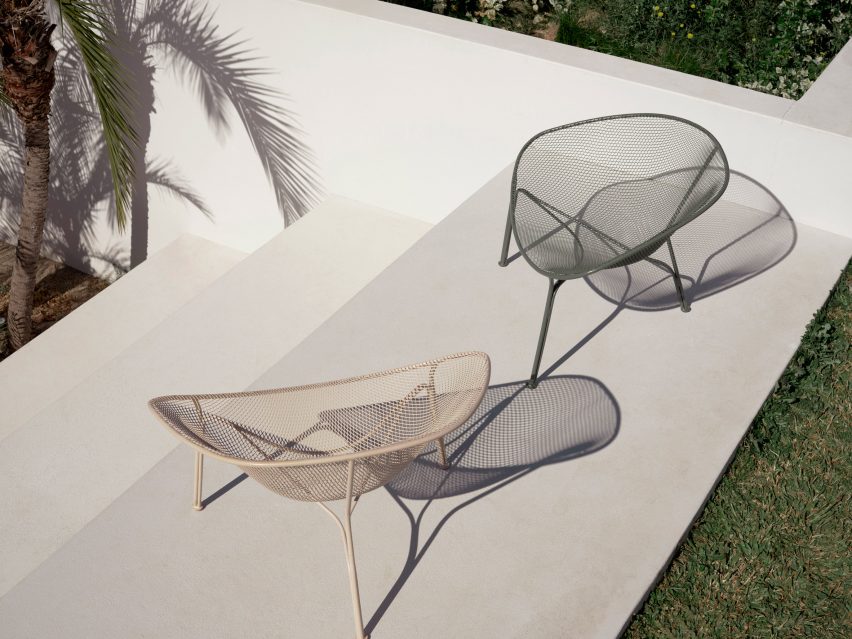 Luna outdoor chairs by Charles Wilson for King Living