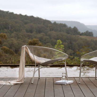 Luna outdoor chair by Charles Wilson for King Living