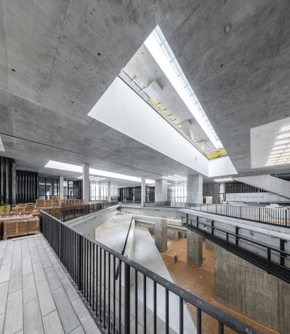 Interior of the M+ museum