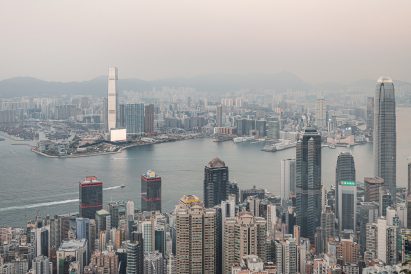 M+ Museum on Hong Kong harbour