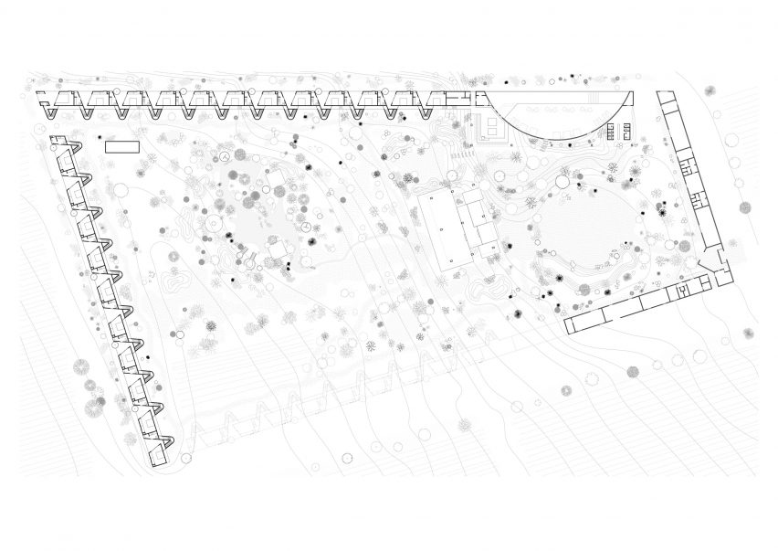 Main site plan drawing