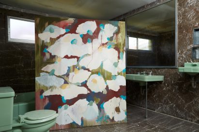 The bathroom of the house